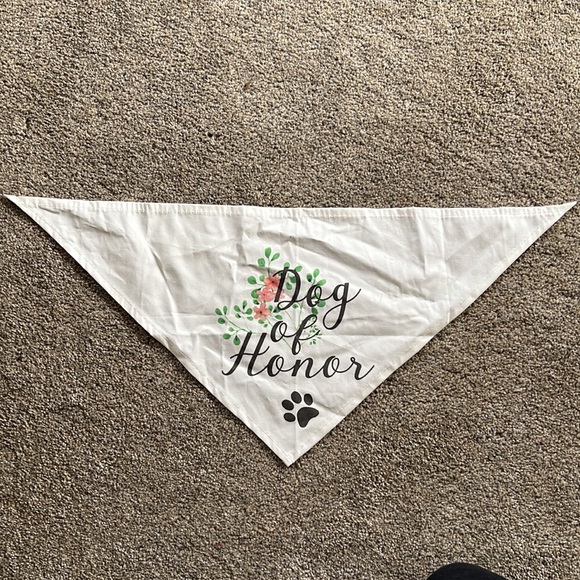 NWOT Dog of Honor Bandana - Picture 2 of 3